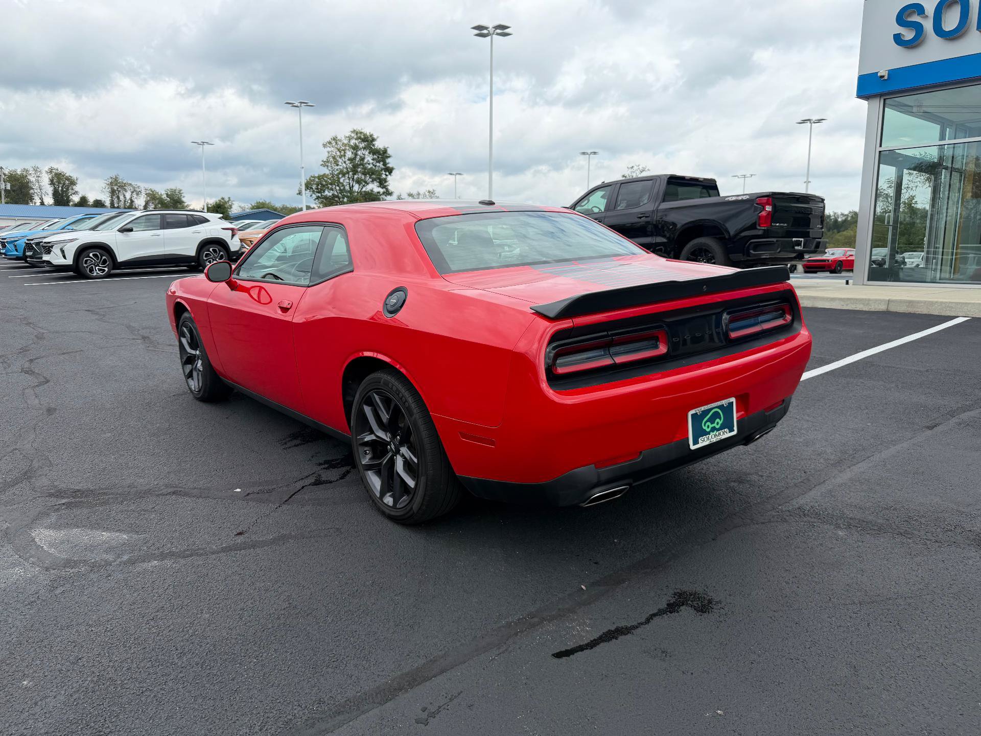 Used 2022 Dodge Challenger SXT w/ Blacktop Package RWD image 4