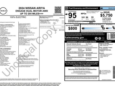 Used 2024 Nissan Ariya AWD image 4