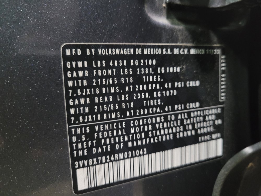 Used 2024 Volkswagen Taos S AWD/4WD image 33