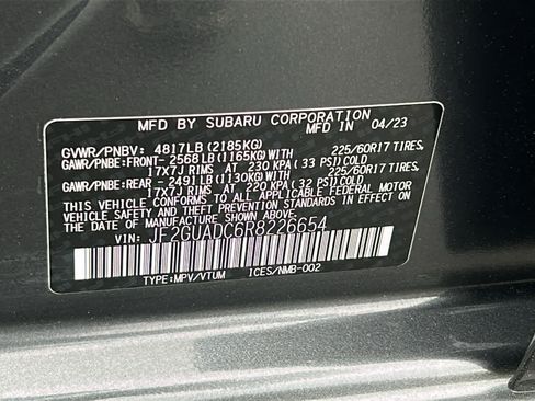 Certified 2024 Subaru Crosstrek 2.0i Premium AWD/4WD image 31