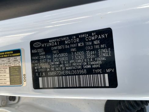 Used 2022 Hyundai Palisade Calligraphy w/ Cargo Package image 10