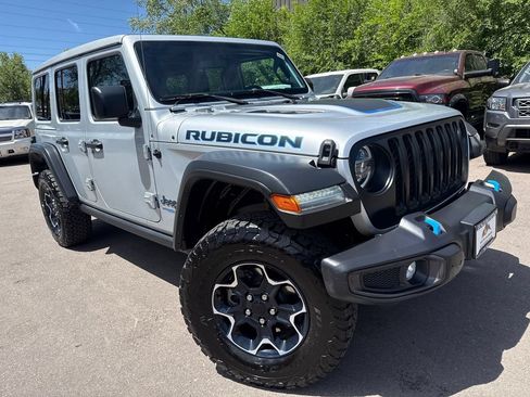 Used 2022 Jeep Wrangler Unlimited Rubicon 4xe w/ Cold Weather Group AWD/4WD image 1