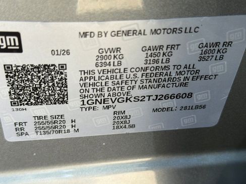 New 2026 Chevrolet Traverse LT w/ Midnight/Sport Edition AWD/4WD image 24