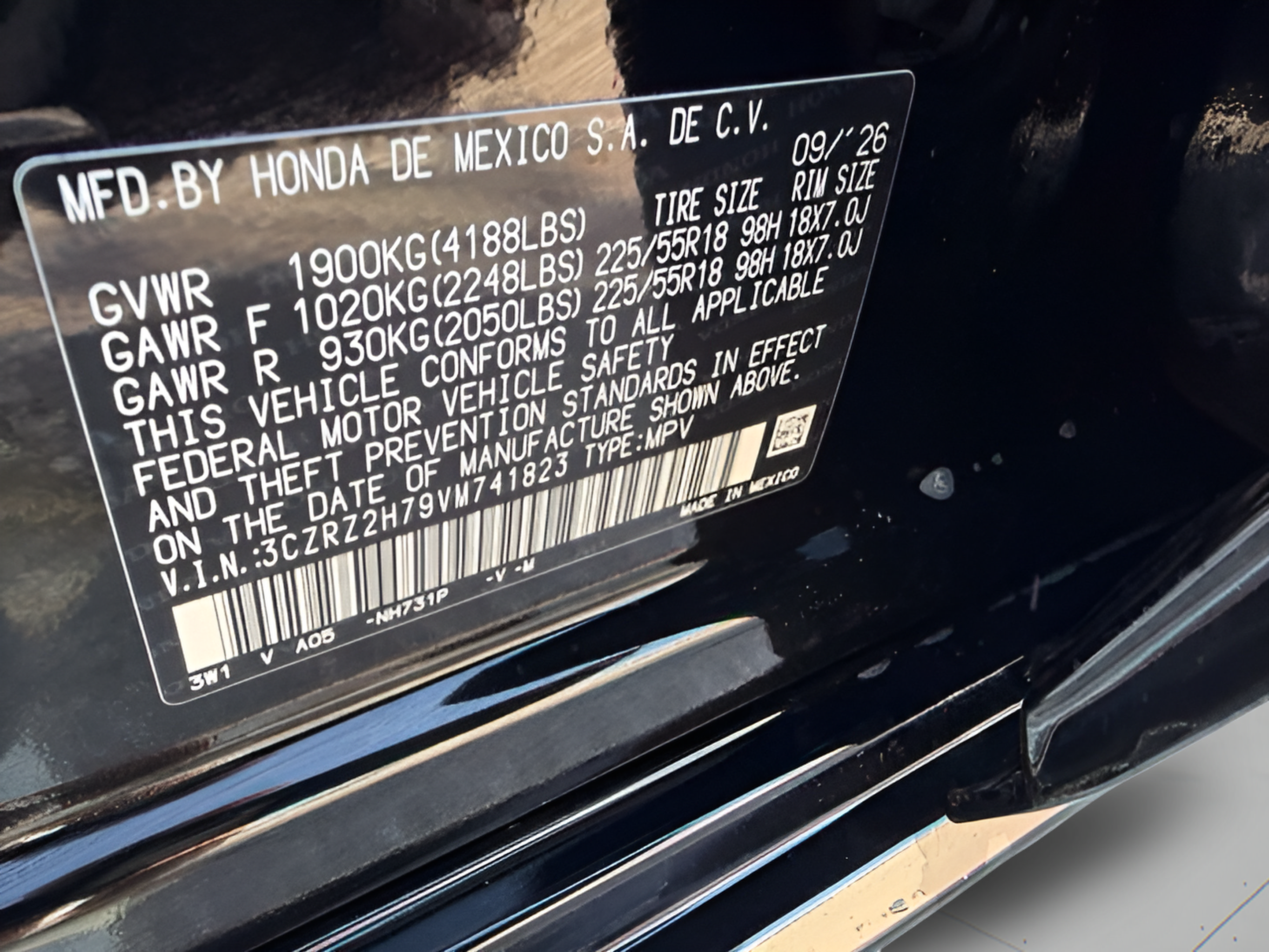 New 2027 Honda HR-V EX-L image 33