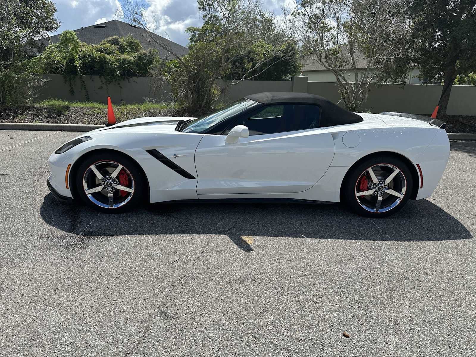 Certified 2014 Chevrolet Corvette Stingray Convertible w/ 3LT Preferred Equipment Group RWD image 3