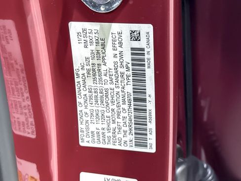 Certified 2026 Honda CR-V EX-L image 26