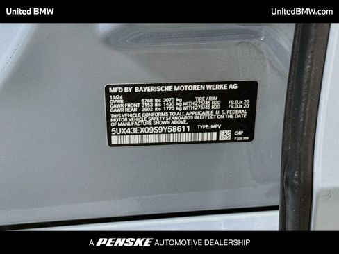 Certified 2025 BMW X6 M60i AWD/4WD image 22