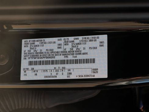 Used 2023 Ford F150 Lariat w/ Equipment Group 502A High AWD/4WD image 36