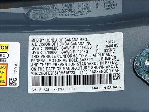 Used 2024 Honda Civic Sport image 31