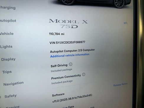 Used 2018 Tesla Model X 75D AWD/4WD image 46