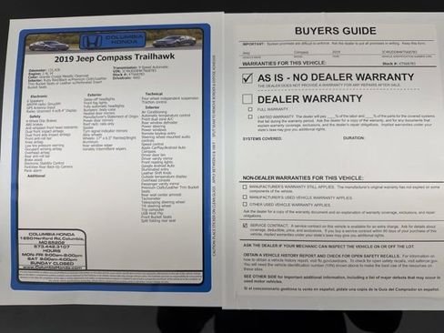 Used 2019 Jeep Compass Trailhawk image 37