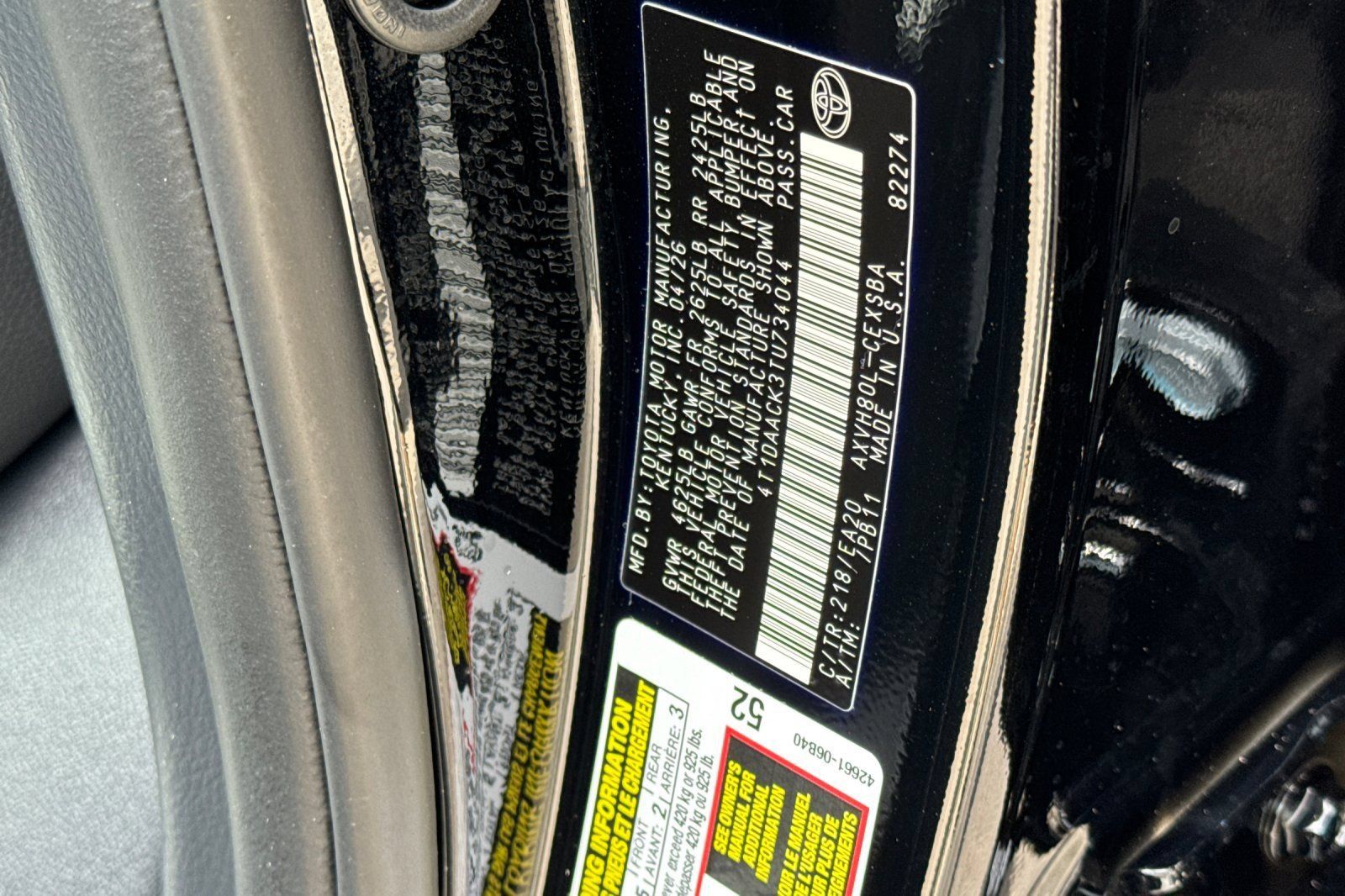 Certified 2026 Toyota Camry SE w/ Convenience Package FWD image 36