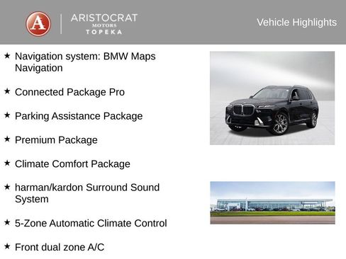 Certified 2024 BMW X7 xDrive40i w/ Premium Package AWD/4WD image 4