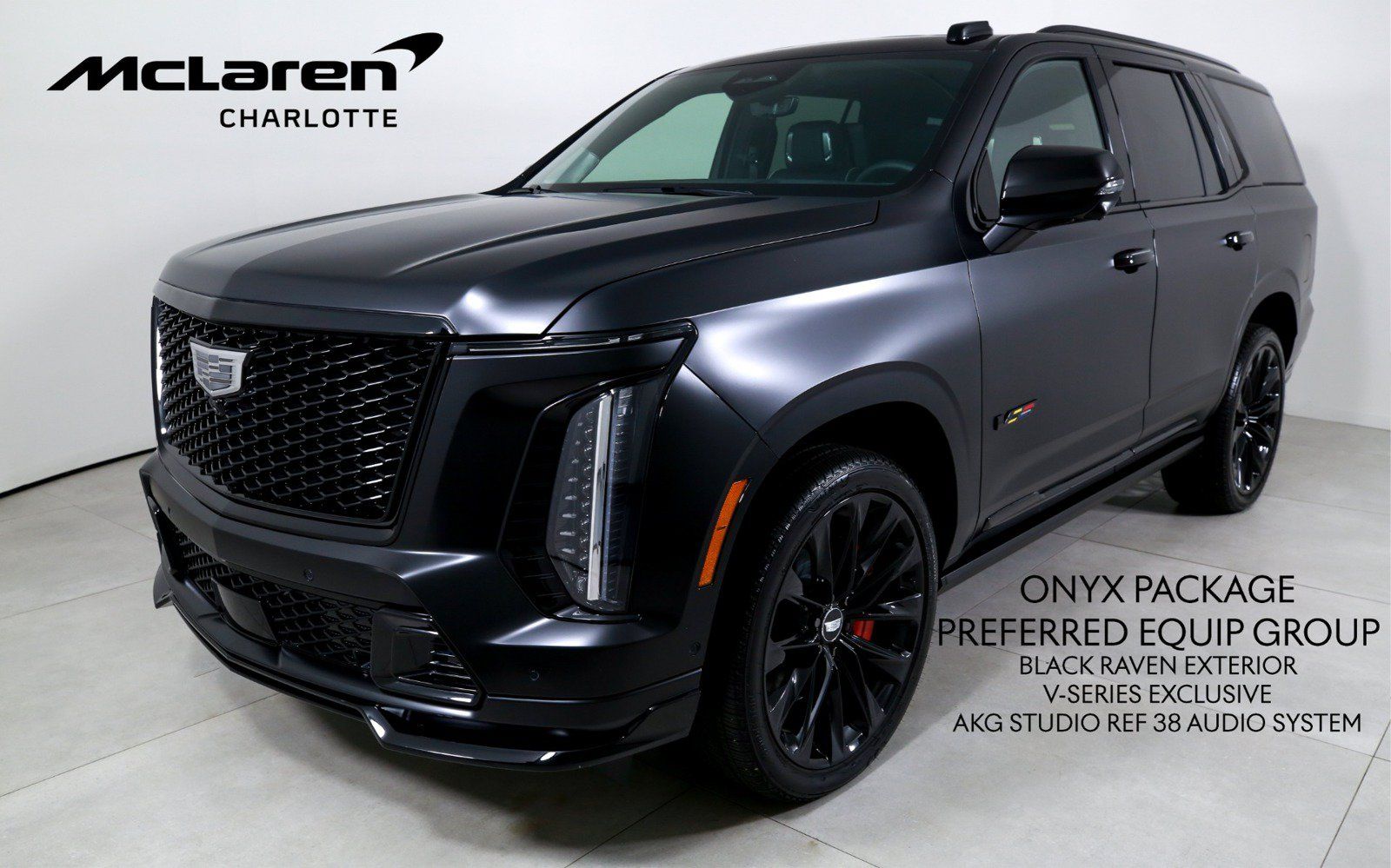 Used 2026 Cadillac Escalade V w/ LPO, ONYX Package AWD/4WD image 1