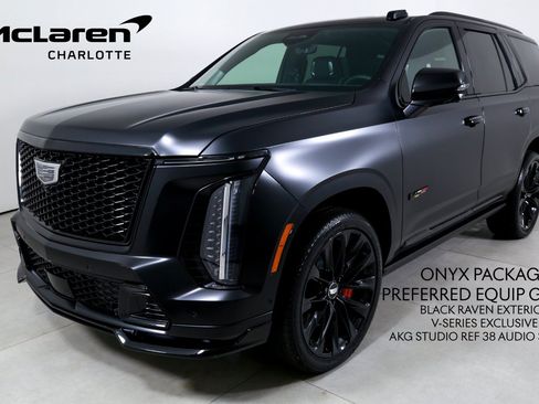 Used 2026 Cadillac Escalade V w/ LPO, ONYX Package AWD/4WD image 1