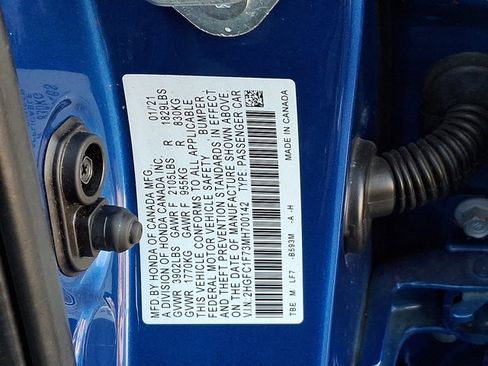 Certified 2021 Honda Civic EX-L image 29