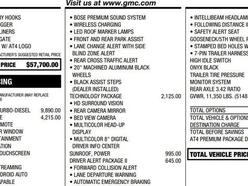 Used 2020 GMC Sierra 2500 AT4 w/ AT4 Premium Package image 2