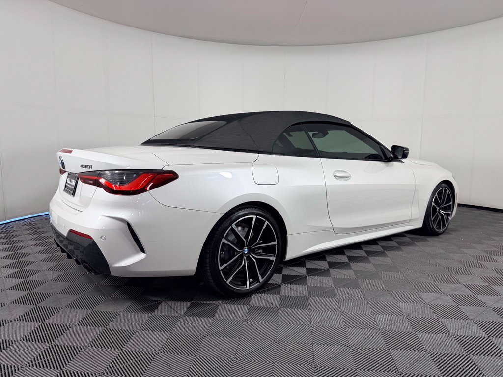Used 2021 BMW 430i Convertible w/ M Sport Package RWD image 7