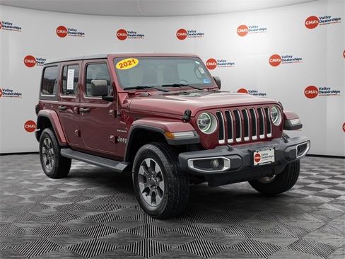 Certified 2021 Jeep Wrangler Unlimited Sahara image 3