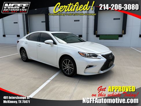 Used 2018 Lexus ES 350 w/ Luxury Package w/Wood Trim FWD image 1