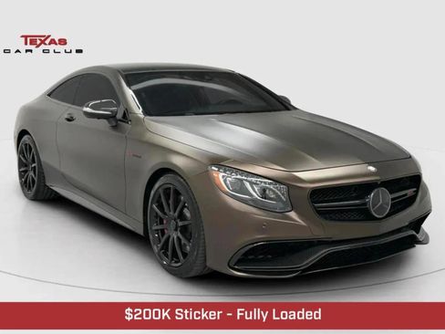 Used 2017 Mercedes-Benz S 63 AMG 4MATIC Coupe image 1