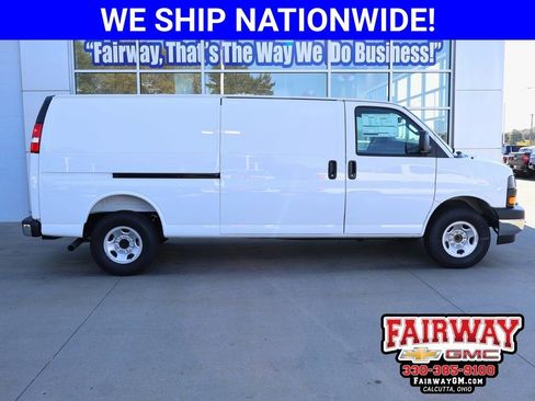 New 2025 Chevrolet Express 3500 Extended w/ Driver Convenience Package RWD image 1