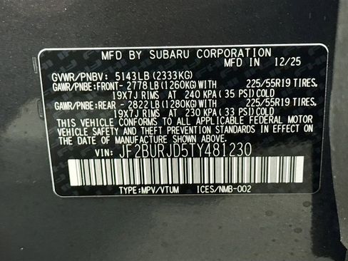 New 2026 Subaru Outback Touring XT AWD/4WD image 31