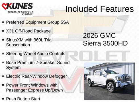 New 2026 GMC Sierra 3500 Denali image 2