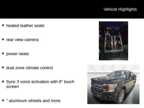 Used 2018 Ford F150 XLT w/ Equipment Group 302A Luxury AWD/4WD image 10