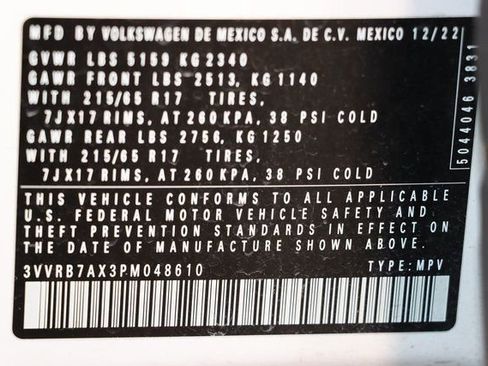 Used 2023 Volkswagen Tiguan S image 40