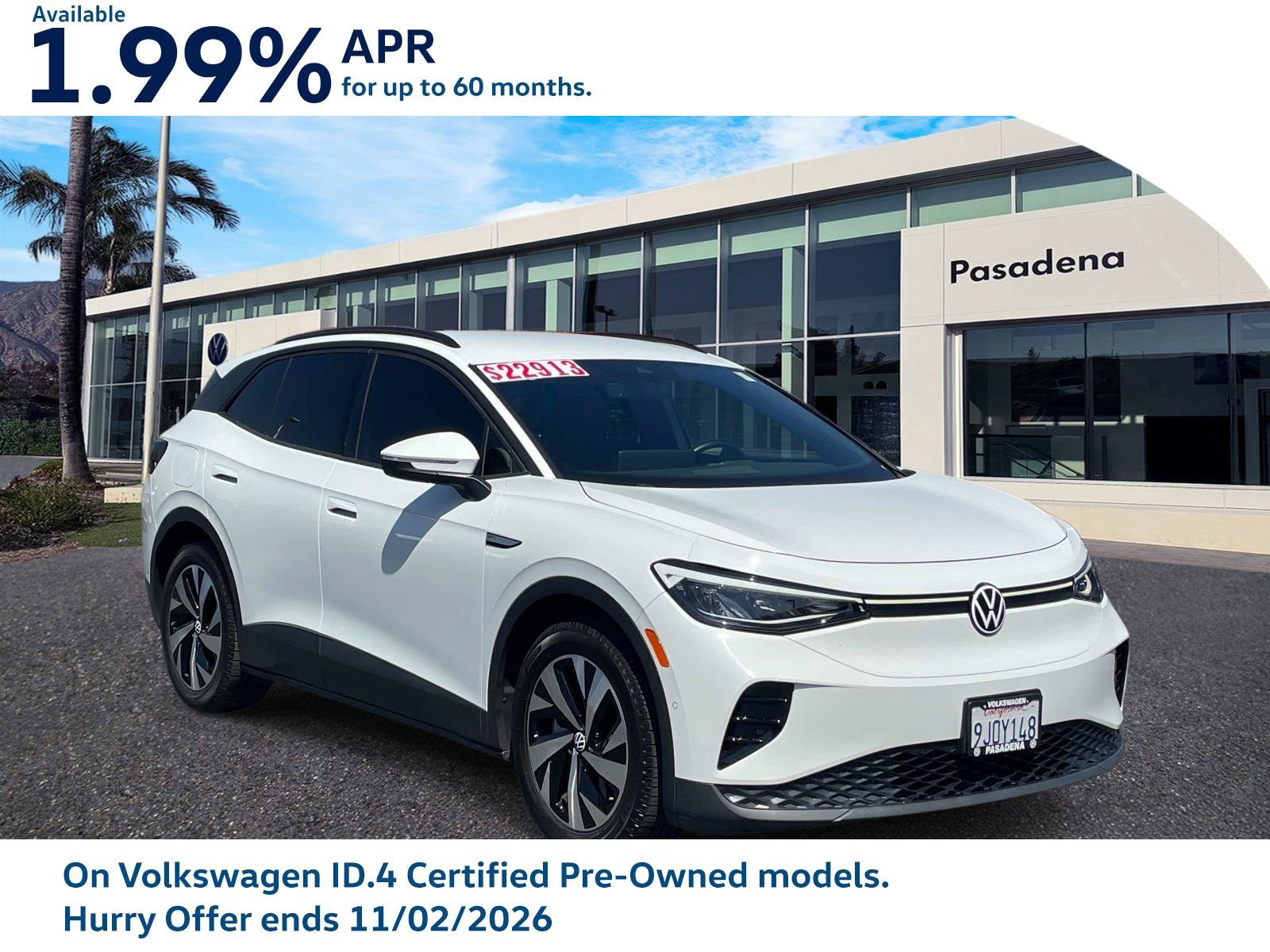 Certified 2023 Volkswagen ID.4 Pro RWD image 1