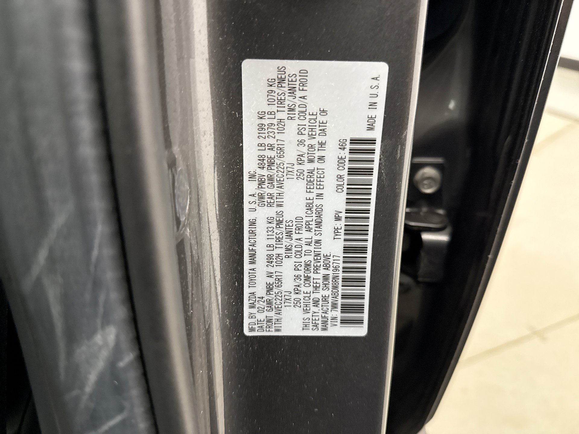 Used 2024 MAZDA CX-50 AWD 2.5 S w/ Cargo Package image 10