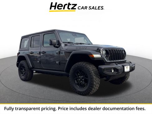 Used 2025 Jeep Wrangler Unlimited Sport AWD/4WD image 1