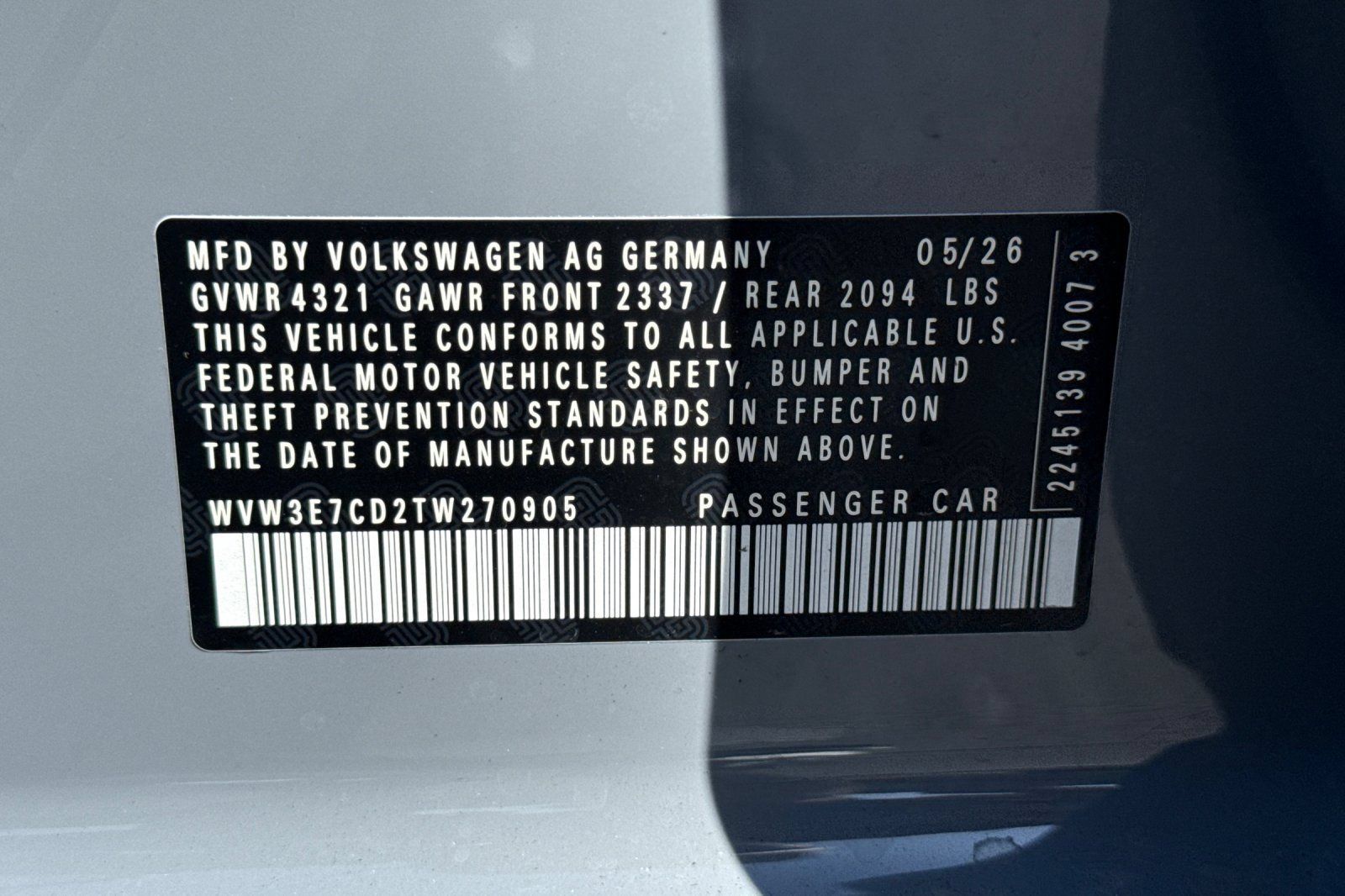 New 2026 Volkswagen GTI SE FWD image 27