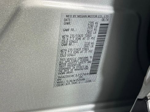 Used 2024 Nissan Murano Platinum w/ Cargo Package image 34