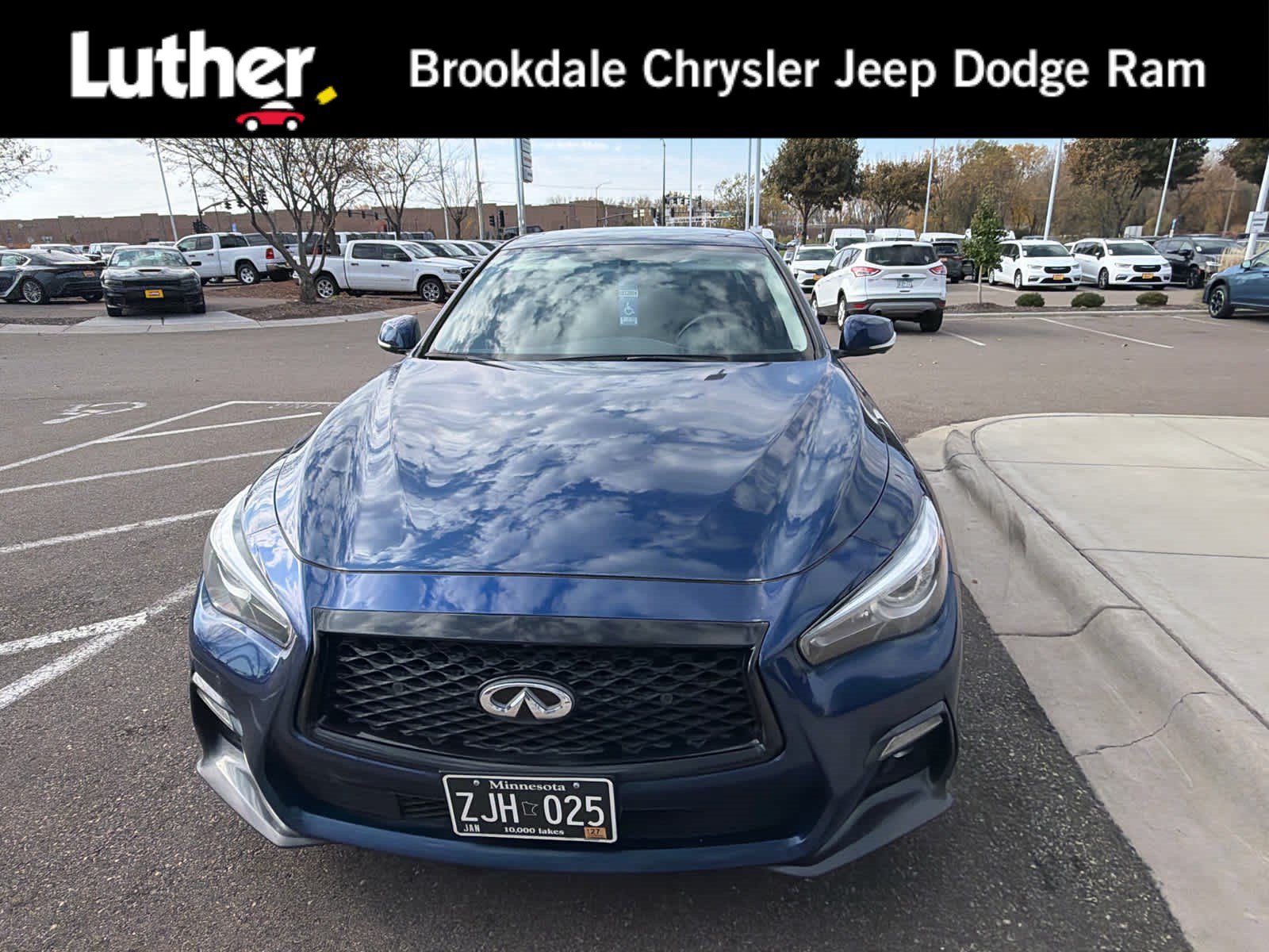 Used 2020 INFINITI Q50 Sport AWD/4WD image 1