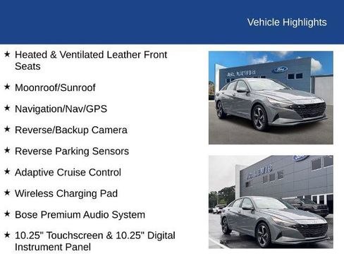 Used 2023 Hyundai Elantra Limited w/ Cargo Package FWD image 25