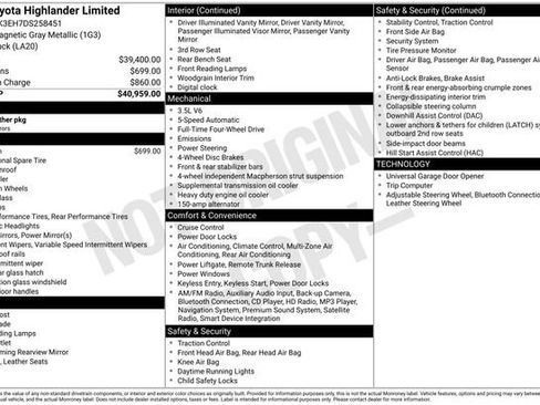 Used 2013 Toyota Highlander Limited image 38