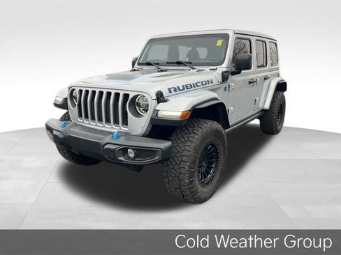 Used 2022 Jeep Wrangler Unlimited Rubicon 4xe w/ Cold Weather Group image 3