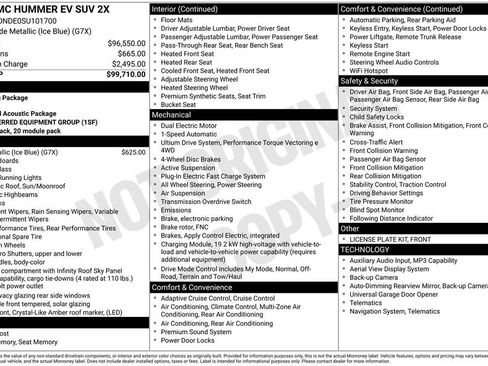 Used 2025 GMC Hummer EV 2X AWD/4WD image 2