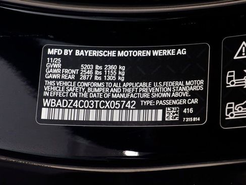 New 2026 BMW 840i xDrive Convertible w/ Comfort Seating Package AWD/4WD image 25