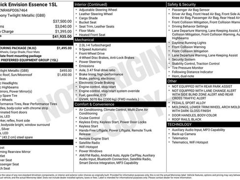 Certified 2023 Buick Envision Essence w/ Sport Touring Package FWD image 13
