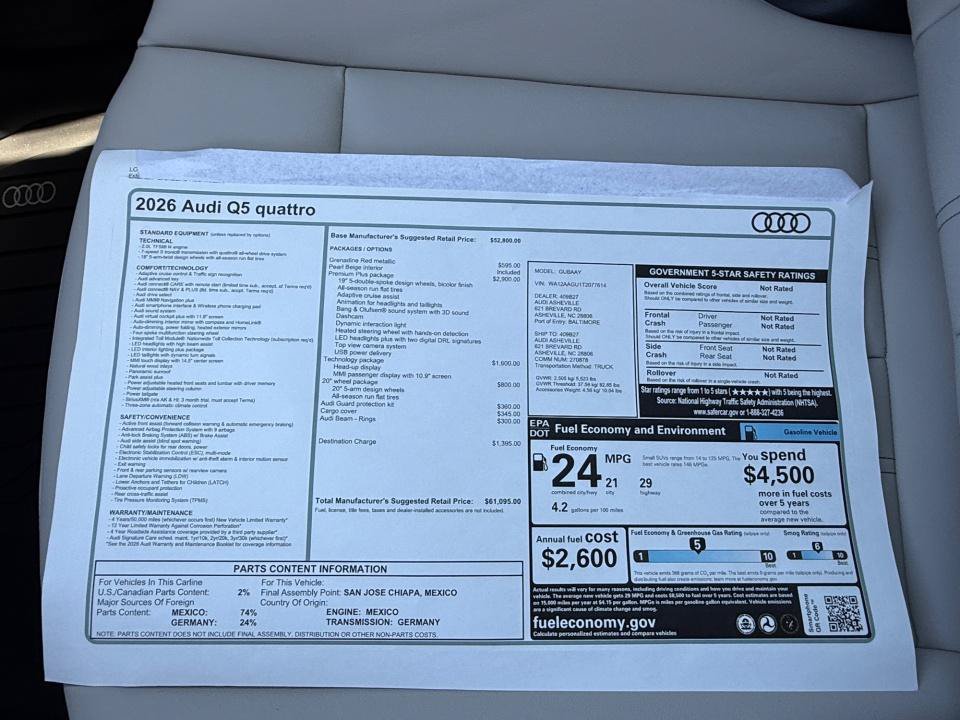New 2026 Audi Q5 Premium AWD/4WD image 33