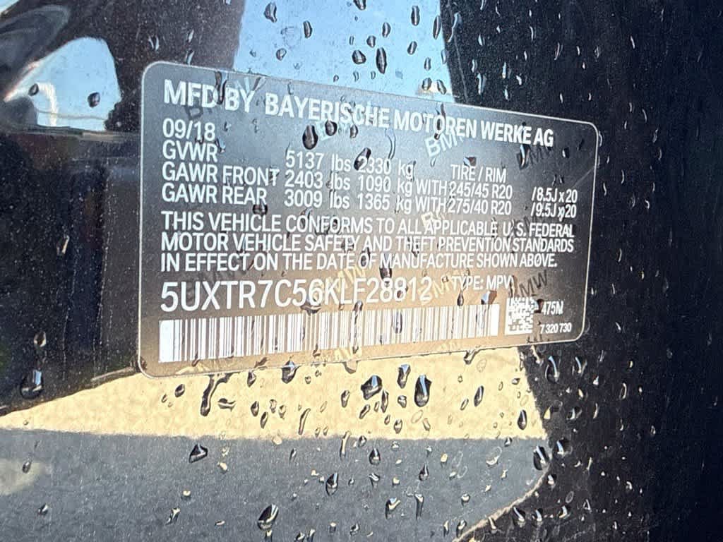 Used 2019 BMW X3 sDrive30i w/ M Sport Package 2 RWD image 24