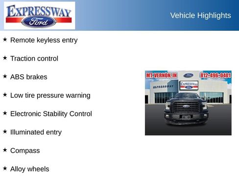 Used 2015 Ford F150 XLT w/ Equipment Group 302A Luxury AWD/4WD image 2