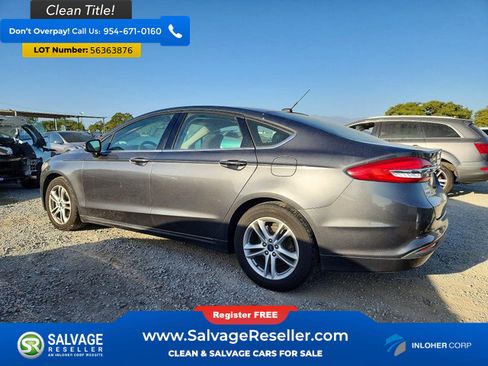 Used 2018 Ford Fusion SE FWD image 3