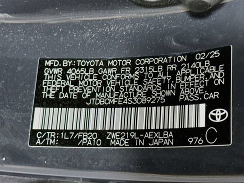 Certified 2025 Toyota Corolla LE FWD image 34