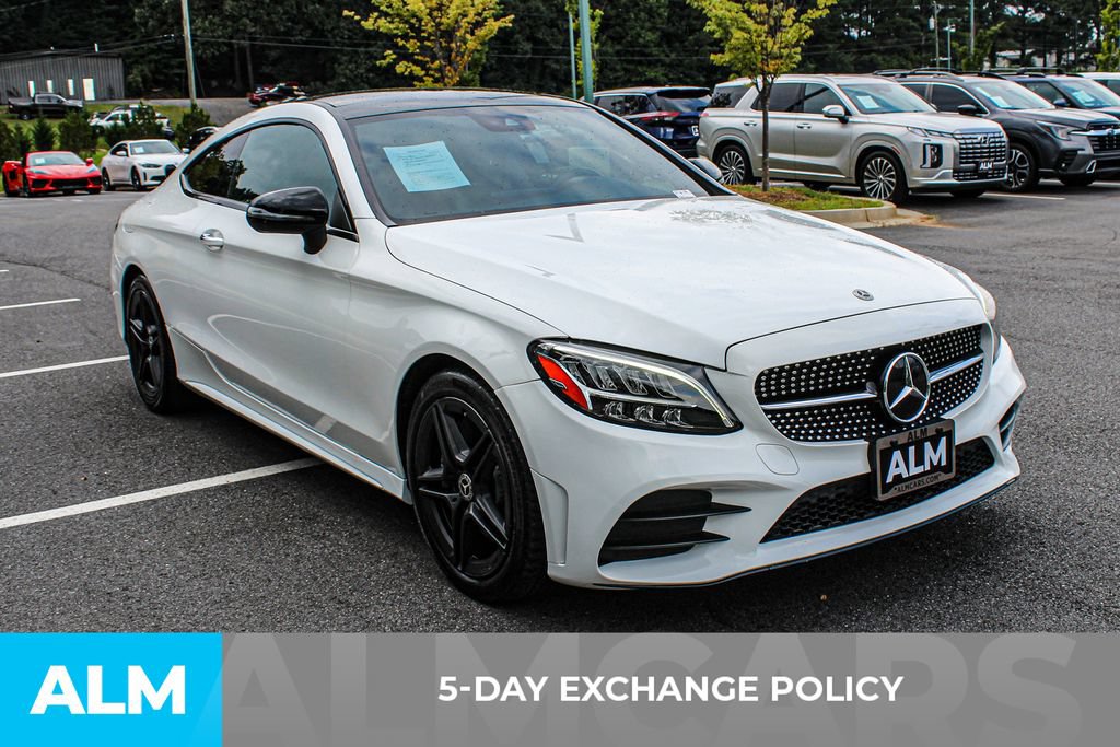 Used 2022 Mercedes-Benz C 300 Coupe w/ AMG Line image 3