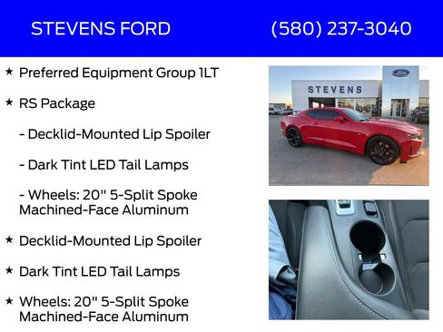 Used 2024 Chevrolet Camaro LT w/ RS Package image 6