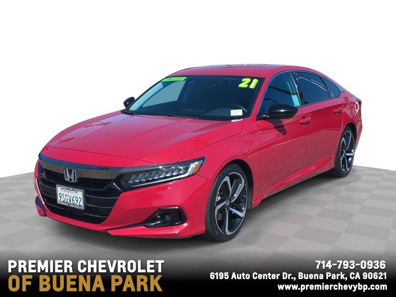 Used 2021 Honda Accord Sport Special Edition image 1